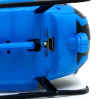 Вертолёт радиоуправляемый &laquo;Полиция&raquo;, цвет синий