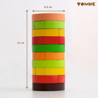 Логический игровой набор &laquo;Башня. Фрукты&raquo;, 30 деталей