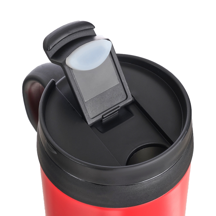 Термокружка, 450 мл, Hot & Сool, сохраняет тепло 12 часов, 13 х 16 см, красная Термокружка, 450 мл, Hot & Сool, сохраняет тепло 12 часов, 13 х 16 см, красная