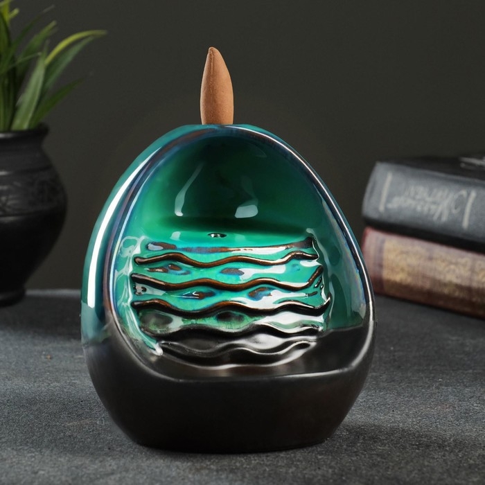 Подставка для благовоний Подставка для благовоний "Водопад", 13х11,5х13см, LR44 х2