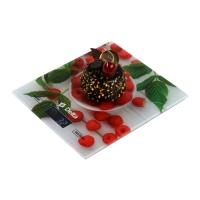 Весы кухонные DELTA KCE-67, электронные, до 5 кг, рисунок "Малинка " Весы кухонные DELTA KCE-67, электронные, до 5 кг, рисунок "Малинка "