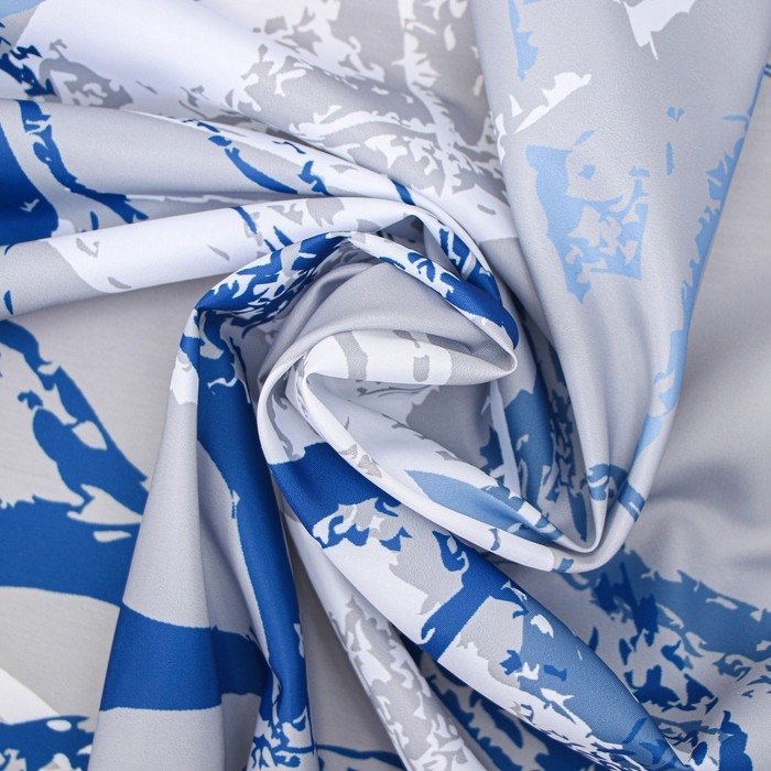 Штора для ванны Доляна &laquo;Сумерки&raquo;, с люверсами, 180&times;180 см, полиэстер