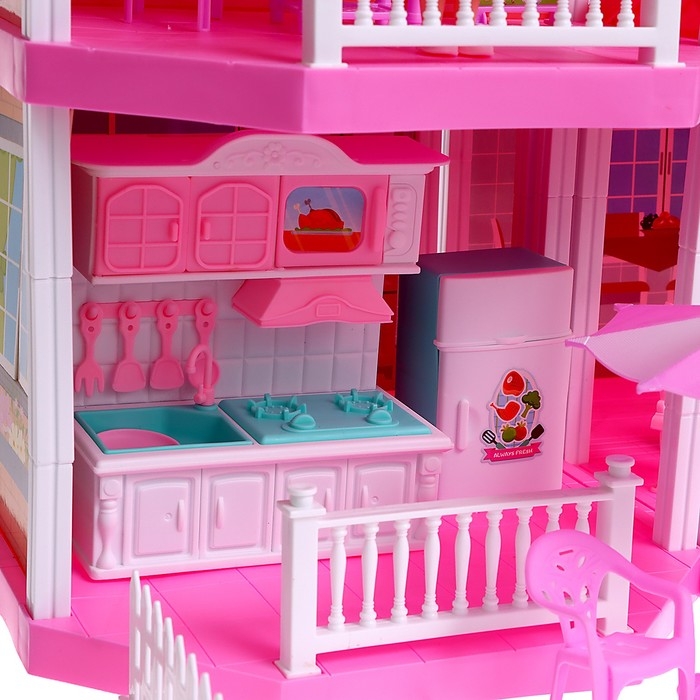 Дом для кукол &laquo;Особняк&raquo; с куклами и аксессуарами