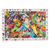 IQ-пазл с развивающей игрой &laquo;Весёлая вечеринка в джунглях&raquo;, 6+, 96 элементов