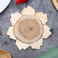 Подставка под горячее &laquo;Букет тюльпанов&raquo;, D=12 см, можжевельник