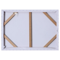 Картина на холсте "Лев в листьях" 50х70 см