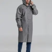 Дождевик со светоотражающими элементами Rainman Blink, серый, размер L