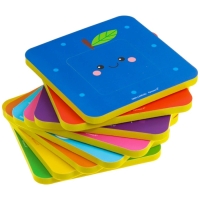 Мягкий пазл для малышей &laquo;Цвета и формы&raquo;, 8 пазлов, Крошка Я