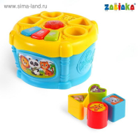 Развивающая игрушка &laquo;Музыкальный сортер&raquo;, звук, цвет МИКС