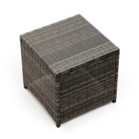 Садовый стол "Бордо" журнальный, плетение: искусственный ротанг, 45 х 45 х 45 см Садовый стол "Бордо" журнальный, плетение: искусственный ротанг, 45 х 45 х 45 см