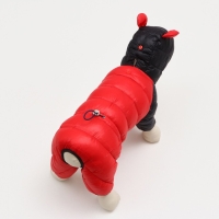 Комбинезон "Медвежонок", размер 8 (ДС 23 см, ОГ 30, ОШ 22 см), чёрно-красный Комбинезон "Медвежонок", размер 8 (ДС 23 см, ОГ 30, ОШ 22 см), чёрно-красный