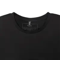 Футболка оверсайз &laquo;Дама с горностаем&raquo;, черная, размер XS/S