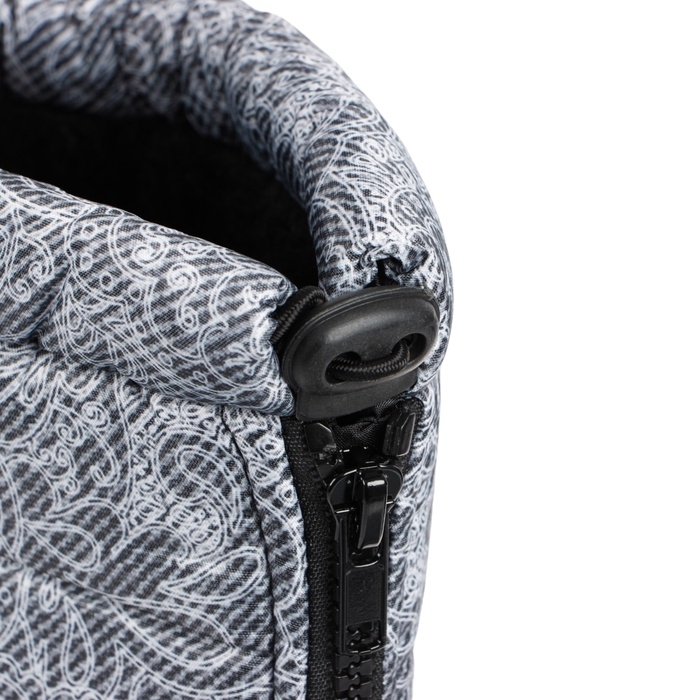 Сапоги женские комбинированные с фиксатором, демисезон, с цветным рисунком, до -15&deg;, С-35.354, размер 37