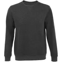 Толстовка унисекс Sully, черный меланж, размер L