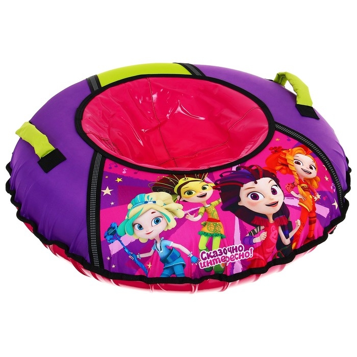 Тюбинг-ватрушка &laquo;Сказочный патруль&raquo;, ТБ1-90, диаметр чехла 95 см