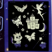 Активити-книжка с рисунками светом &laquo;Феечки&raquo;, ручка с фонариком и невидимыми чернилами