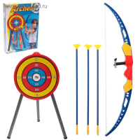 Лук «Спортивный», с мишенью и колчаном, стреляет присосками Лук «Спортивный», с мишенью и колчаном, стреляет присосками