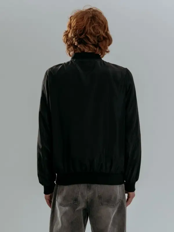 Бомбер Wigton, черный, размер 3XL