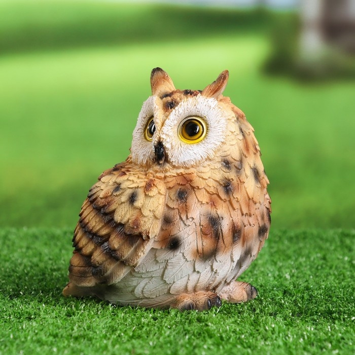 Садовая фигура Садовая фигура "Филин" 13x11x14см