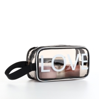 Косметичка на молнии, цвет чёрный Косметичка на молнии, цвет чёрный