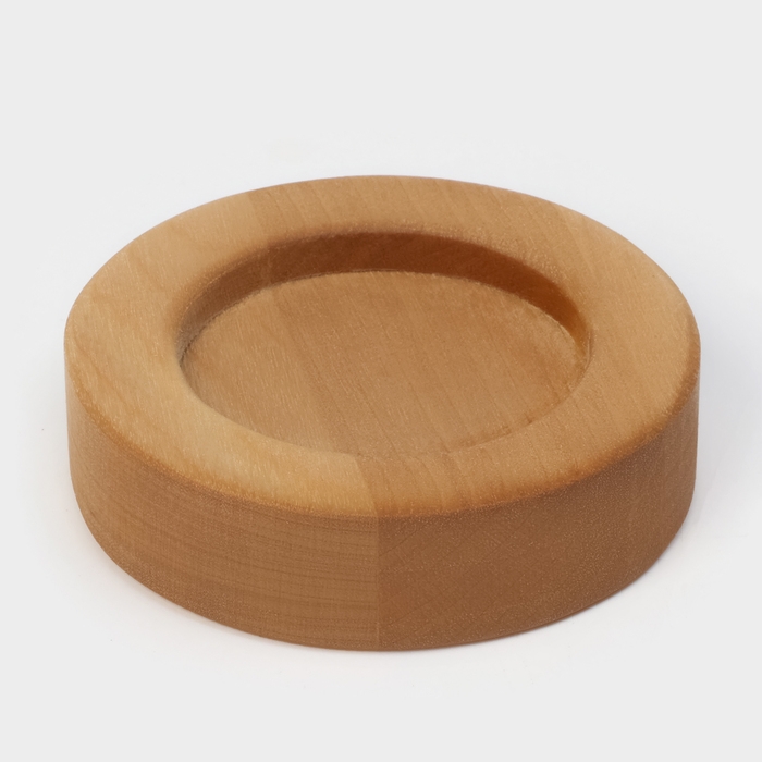 Подарочный набор деревянной посуды Adelica &laquo;Инь-янь&raquo;, менажница 2 шт, поднос, подсвечник 2 шт, берёза