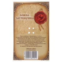 Кошельковый талисман: ложка загребушка «Процветания», 4,6 х 1,1 см. Кошельковый талисман: ложка загребушка «Процветания», 4,6 х 1,1 см.