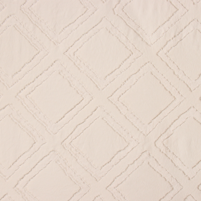 Постельное бельё LoveLife Tufting дуэт "Ромб" 143*215см-2шт,230*240см,50*70см-2шт, цвет бежевый, 110 г/м2