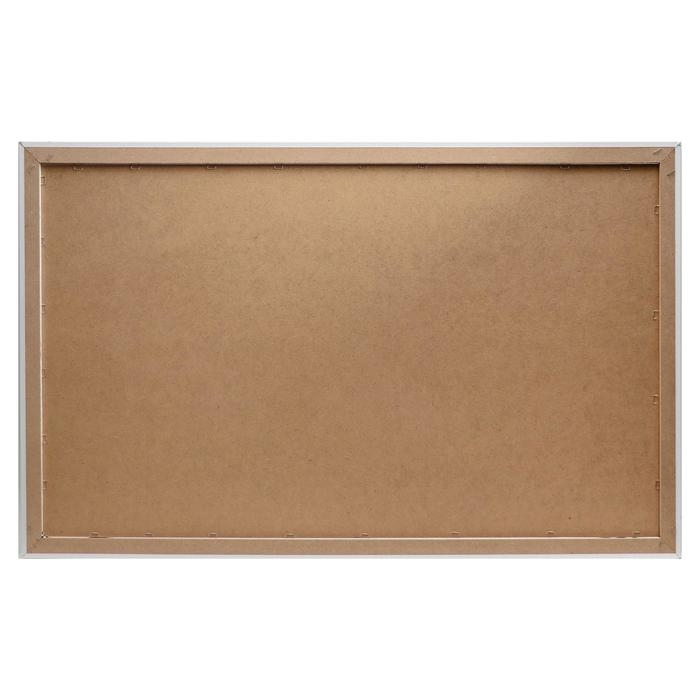 Картина "Лебеди" 67х107 см рамка МИКС