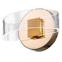 Бра 2507/1 LED 6Вт 4000К золото 7х15 см Бра 2507/1 LED 6Вт 4000К золото 7х15 см