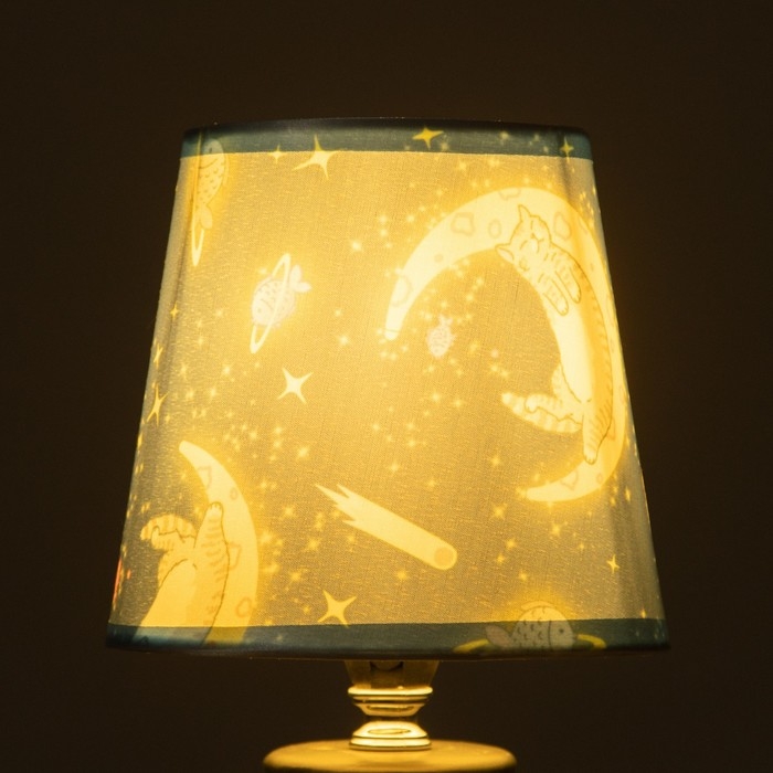 Абажур универсальный Абажур универсальный "Сонные котики" Е14 14х14х13см