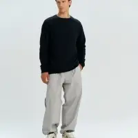 Свитшот оверсайз унисекс Omnifit, черный, размер XS/S