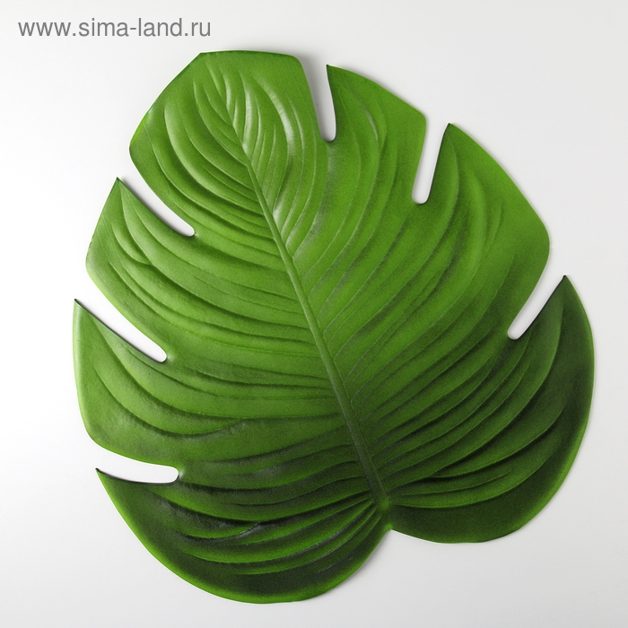 Салфетка сервировочная на стол «Тропики», 46×42 см, цвет зелёный Салфетка сервировочная на стол «Тропики», 46×42 см, цвет зелёный