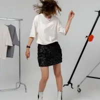 Футболка оверсайз Vozduh 2.0, кремовая, размер XL/ XXL