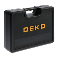 Дрель-шуруповерт DEKO Banger 16V, 16 В, 2х1.5 Ач, кейс + набор инструментов 63 предмета