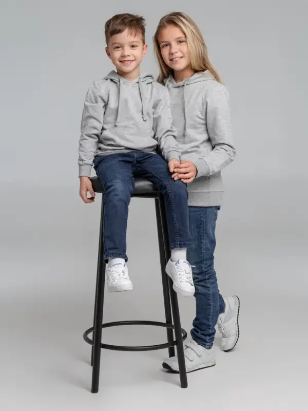 Толстовка с капюшоном детская Kirenga Kids серый меланж, 12 лет Толстовка с капюшоном детская Kirenga Kids серый меланж, 12 лет