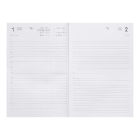 Ежедневник датированный 2024 года, А5, 176 листов, Attomex.Arkona, обложка бумвинил, ляссе, блок 70 г/м2, чёрный Ежедневник датированный 2024 года, А5, 176 листов, Attomex.Arkona, обложка бумвинил, ляссе, блок 70 г/м2, чёрный