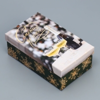 Набор подарочных коробок 10 в 1 &laquo;Елочные игрушки&raquo;, 12 х 7 х 4 - 32.5 х 20 х 12.5 см, Новый год