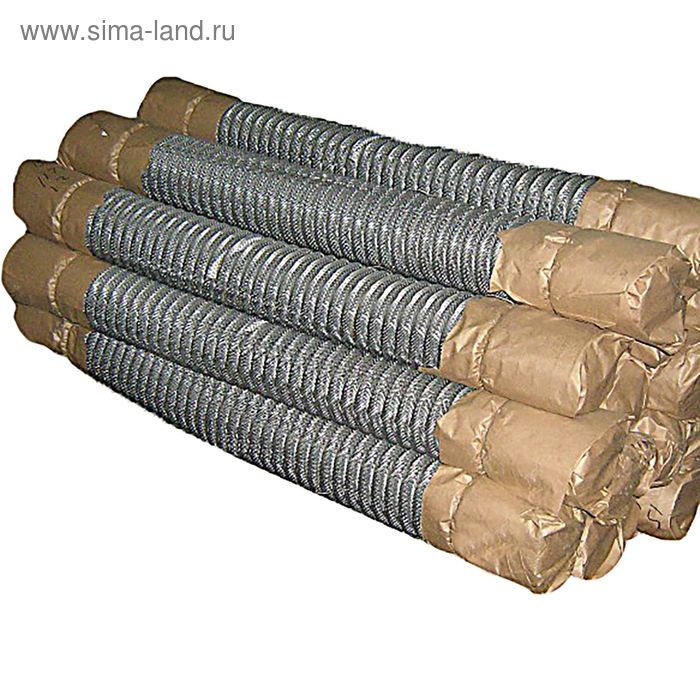 Сетка-рабица ячейка 50х50 мм, толщина 1,6мм, без покрытия (размер рулона 1,5х10м) Сетка-рабица ячейка 50х50 мм, толщина 1,6мм, без покрытия (размер рулона 1,5х10м)