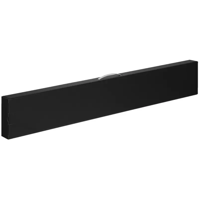 Коробка самосборная Rainmate для зонта-трости, черная, с белой ручкой Коробка самосборная Rainmate для зонта-трости, черная, с белой ручкой