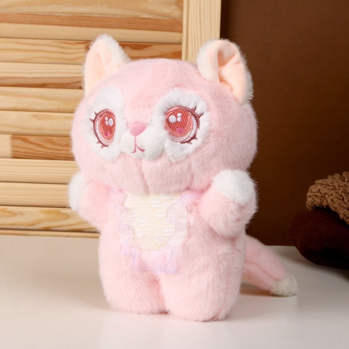 Мягкая игрушка «Кот», 25 см, цвет МИКС Мягкая игрушка «Кот», 25 см, цвет МИКС