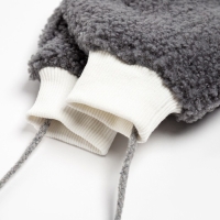 Варежки зимние детские MINAKU, цв.серый, р-р 15-16 (17 см) Варежки зимние детские MINAKU, цв.серый, р-р 15-16 (17 см)