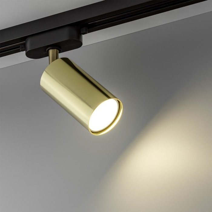 Светильник трек-й ARTLINE повор-й 55х100mm GU10 230В алюм 2,6м&sup2; золото 59878 1 Ritter