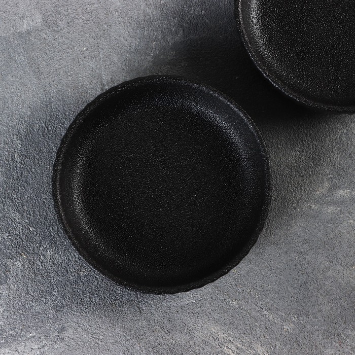 Соусник фарфоровый Magistro Line, 90 мл, фасовка 2 шт, цвет чёрный Соусник фарфоровый Magistro Line, 90 мл, фасовка 2 шт, цвет чёрный