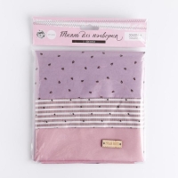 Ткань для пэчворка 3 лоскута &laquo;Лаванда&raquo;, 50 &times; 50 см