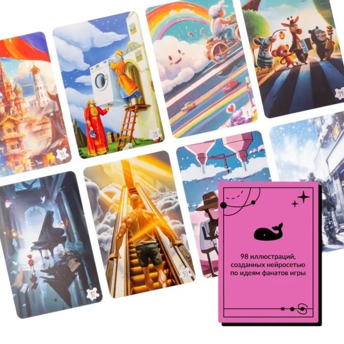 Набор дополнительных карточек &laquo;Имаджинариум. Нейросеть&raquo;
