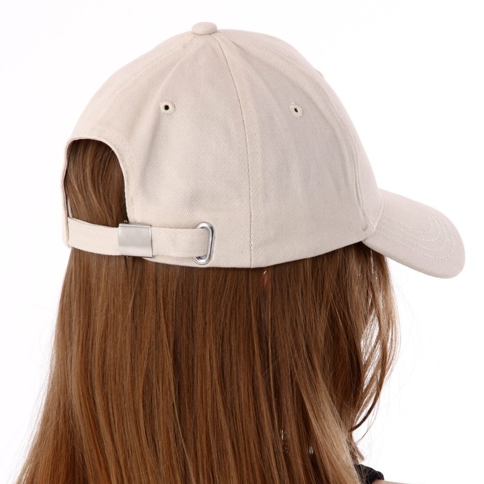 Кепка женская Overhat, цвет молочный, р-р 56 Кепка женская Overhat, цвет молочный, р-р 56