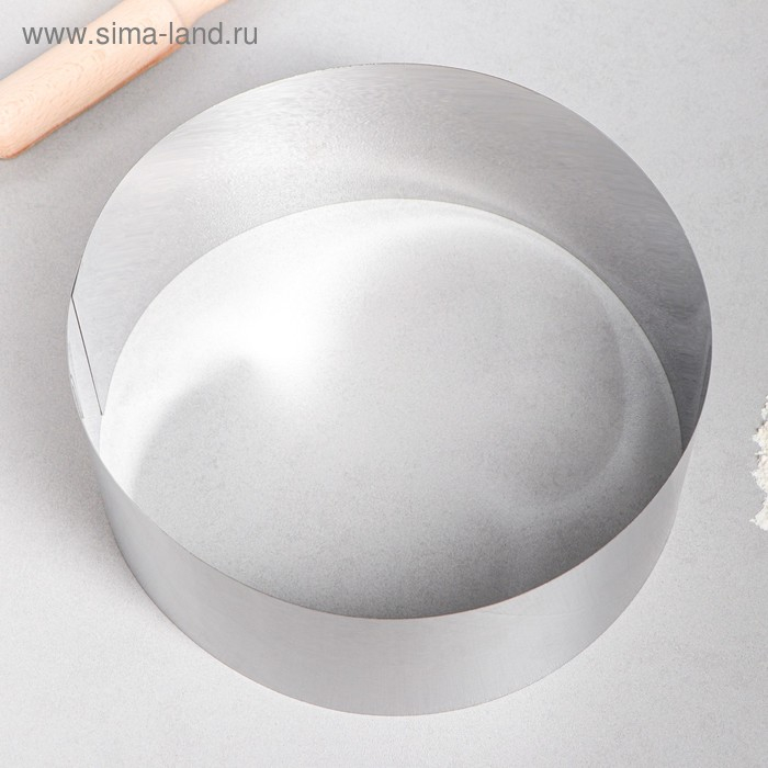 Форма для выпечки и выкладки &laquo;Круг&raquo;, h-12, d-28 см