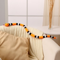 Новый год! Мягкая игрушка «Змея», 70 см, цвет МИКС Новый год! Мягкая игрушка «Змея», 70 см, цвет МИКС