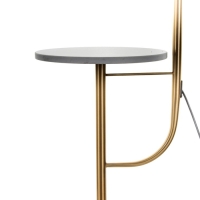 Торшер 19056/1 E27 40Вт медь 35х30х165 см