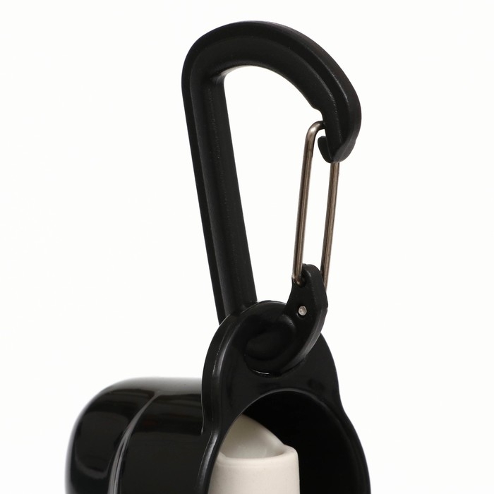 Поилка прогулочная фигурная, 500 мл, с мягким носиком, чёрная Поилка прогулочная фигурная, 500 мл, с мягким носиком, чёрная